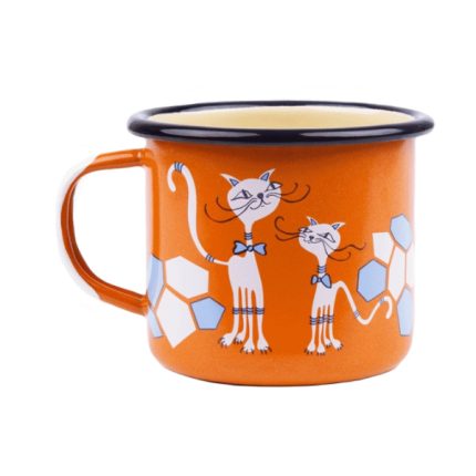 kemping_fun_kubek_emaliowany_dla_dzieci_fun_cat_pomaranczowy_wid_7767_f2